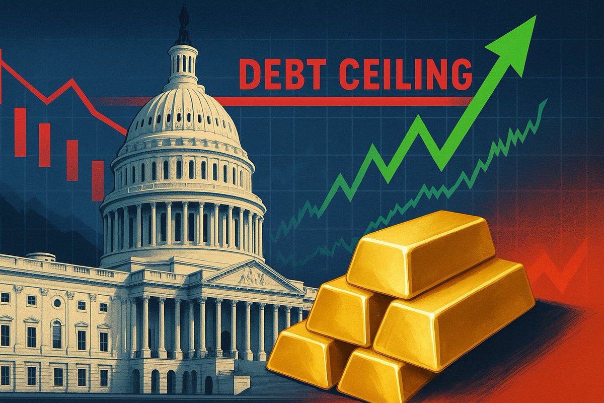 AIGOLD (@aigoldofficial) on Twitter photo U.S. funding crisis could propel gold prices to new highs even after debt ceiling deal 👀😁 ✊️ Good News for Stackers!! <a href="/DegenAnon6969/">SilverDegen</a> <a href="/KingKong9888/">Eric Yeung 👍🚀🌕</a> <a href="/GoldSilverHQ/">GoldSilver HQ</a> <a href="/MakeGoldGreat/">Make Gold Great</a> U.S. funding crisis could propel gold prices to new highs even after debt ceiling deal 👀😁 ✊️ Good News for Stackers!! <a href="/DegenAnon6969/">SilverDegen</a> <a href="/KingKong9888/">Eric Yeung 👍🚀🌕</a> <a href="/GoldSilverHQ/">GoldSilver HQ</a> <a href="/MakeGoldGreat/">Make Gold Great</a>