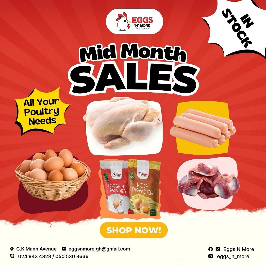 eggs_n_more's tweet photo. It's the middle of the month and you are almost out of stock.
Don't worry, @eggs_n_more got you covered. https://t.co/1Uvqhz0xUI