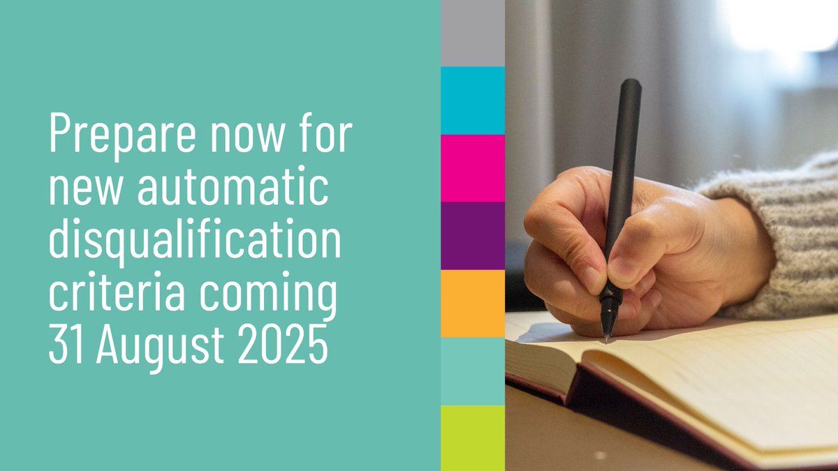 From 31 August 2025, there will be new rules about who is not allowed to be a charity trustee in Scotland. Our guidance explains more about what this means for your charity and what action you need to take now.

Read more 👇
oscr.org.uk/news/prepare-n…