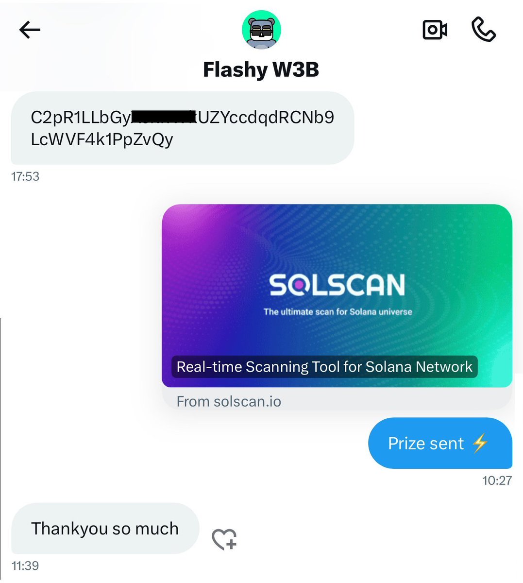 Turn notifications to win next! 🔔

Ready to win?
- RT + Like
- Comment SOL address