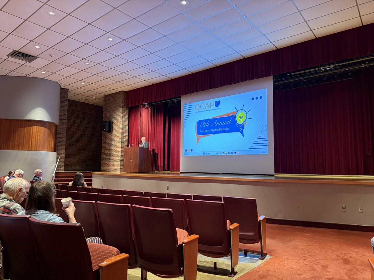 SFREP's tweet image. We’re at THE Ohio State University in Columbus, OH this morning for the OCAP (Ohio Coalition of Appraisal Professionals summer conference!