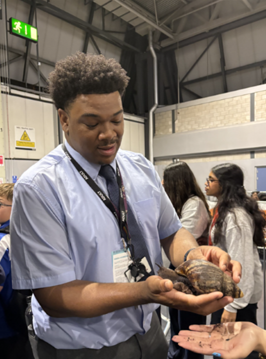COREArenaAcad's tweet photo. Some of our Year 8 students visited the Big Bang Science Fair @BigBangUKSTEM today to experience lots of pathways into careers in science such as engineering, animal biology and virtual reality. #COREcollaboration #COREopportunity #CORErespect #COREexcellence https://t.co/hxgfEeJTqp