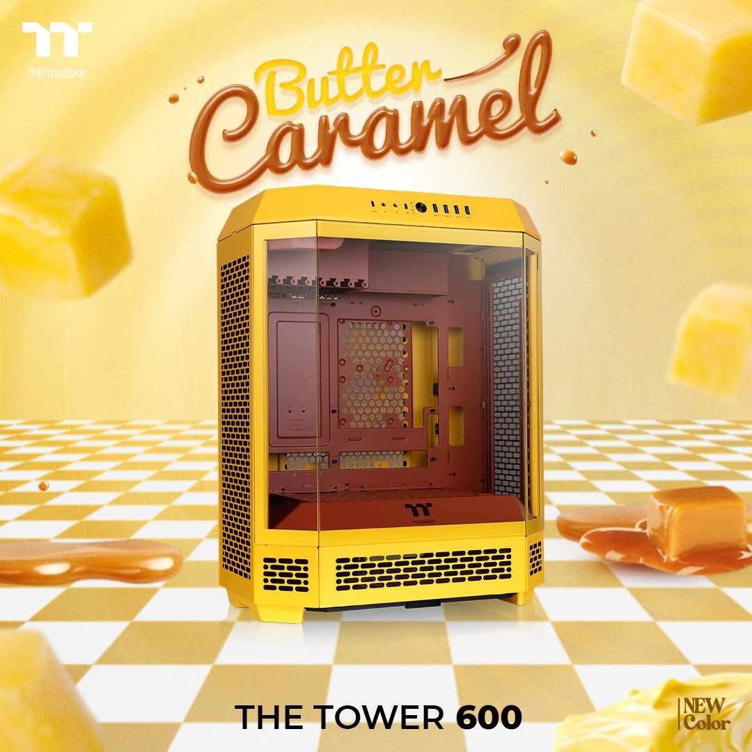 Thermaltake UK Official (@thermaltake_uk_) on Twitter photo 2 of the new exciting colours of the Thermaltake Tower 600 series.
Mint Strawberry.
Butter Caramel.
Which one do you prefer...
<a href="/ScanComputers/">Scan Computers</a> : bit.ly/NEWTOWER600
#Thermaltake #Tower600 #pccase #PCBuilder #gamingpc 2 of the new exciting colours of the Thermaltake Tower 600 series.
Mint Strawberry.
Butter Caramel.
Which one do you prefer...
<a href="/ScanComputers/">Scan Computers</a> : bit.ly/NEWTOWER600
#Thermaltake #Tower600 #pccase #PCBuilder #gamingpc