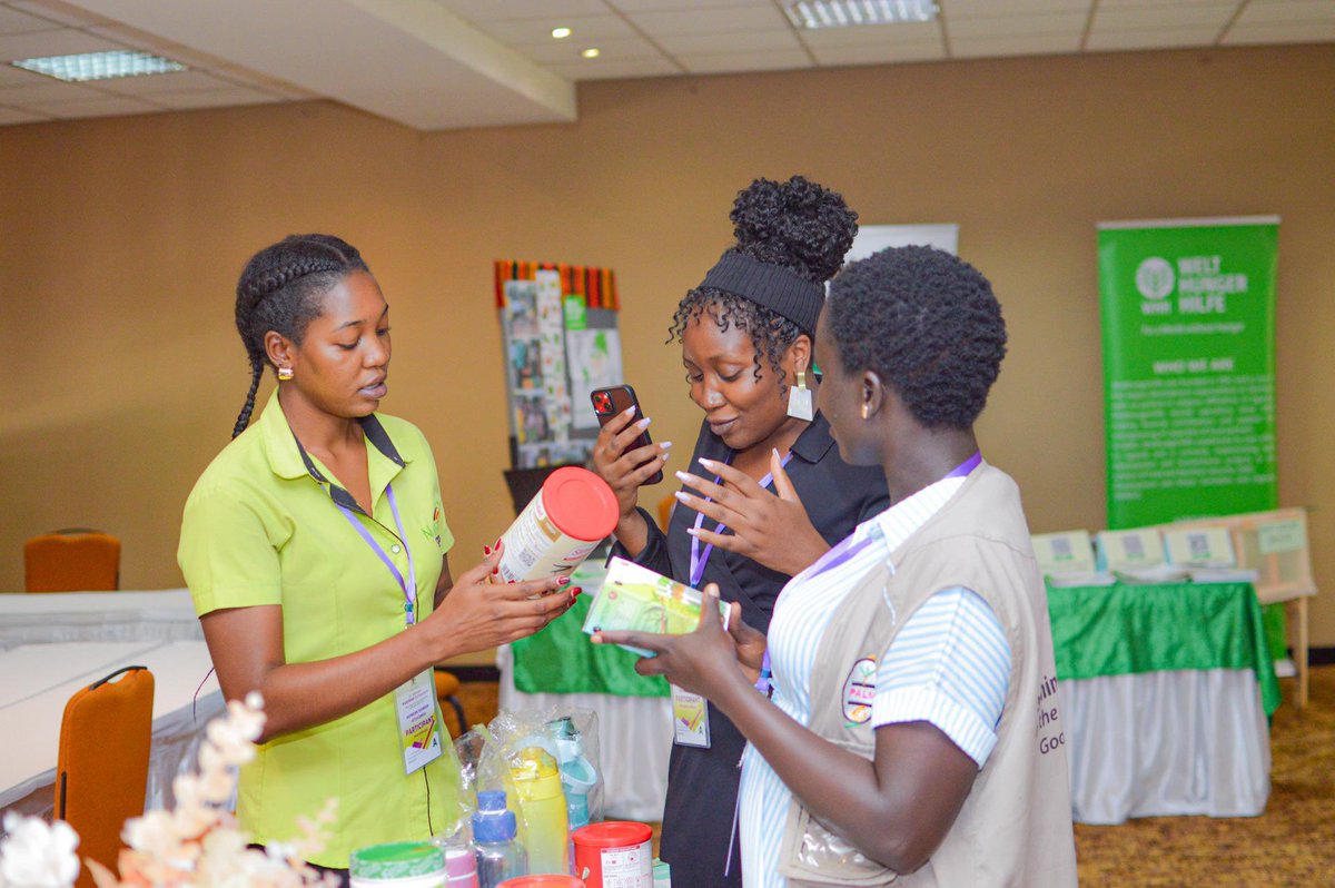 THP_Uganda's tweet photo. Pass by our stalls at the 3rd National Nutrition Symposium to check out nutritious products  made by our mother clubs from Butambala, Iganga and Wakiso districts.
Through the epicenter strategy and special projects @THP_Uganda has empowered women to add value to their products. https://t.co/A69LfX6hDJ