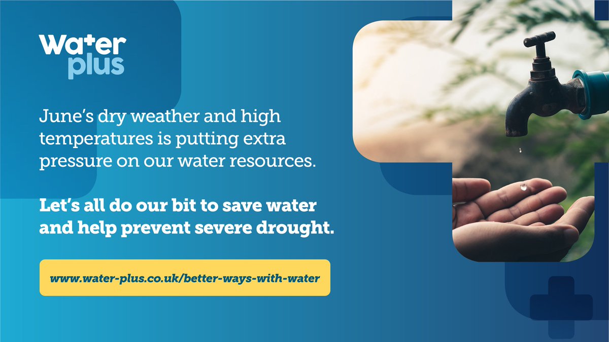 With temperatures turning up and heat alerts issued for the UK this week, we can all do our part to save water and prevent severe drought. Take action to keep UK reservoir levels stable and cut your business costs by following a few simple steps: orlo.uk/AqAy8