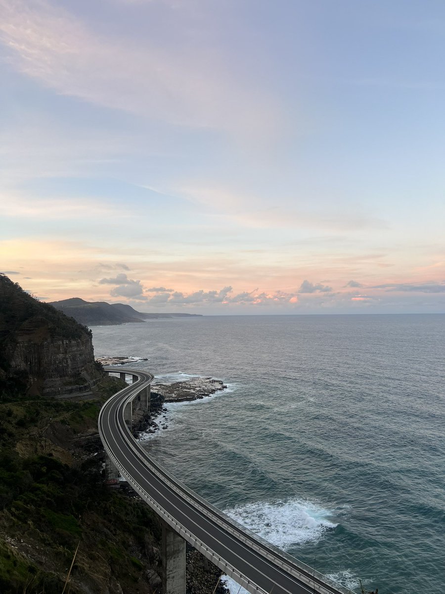 bloomlikesun's tweet photo. Today I walked to the top for a peaceful view of the Sea Cliff Bridge — calm, quiet, and beautiful. https://t.co/APgvUOUnMD