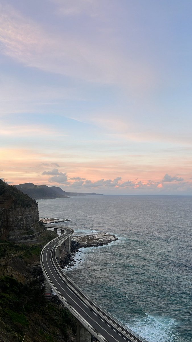 bloomlikesun's tweet photo. Today I walked to the top for a peaceful view of the Sea Cliff Bridge — calm, quiet, and beautiful. https://t.co/APgvUOUnMD