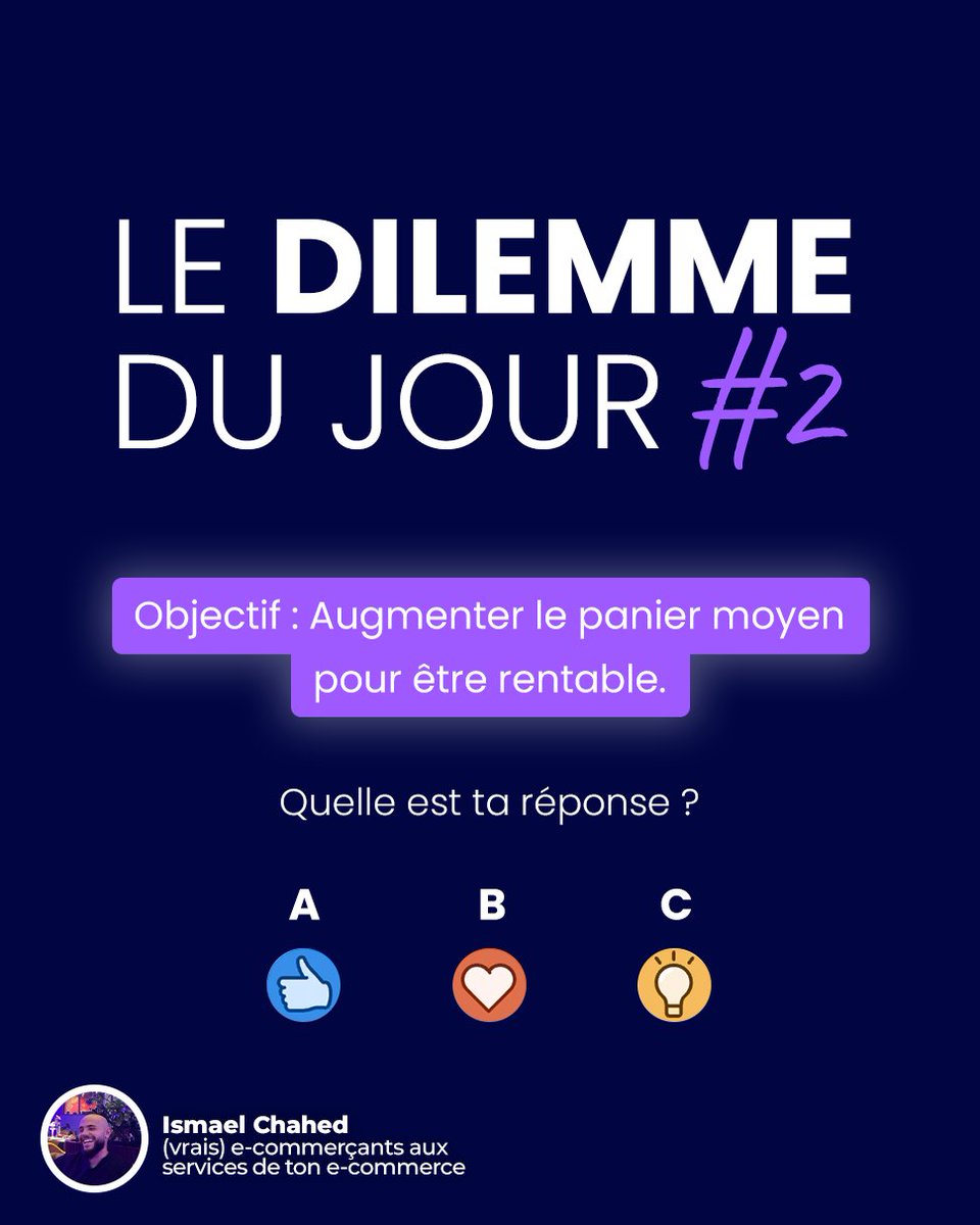 Tu vends… mais tu perds de l’argent à chaque commande ? 😭
C’est plus fréquent que tu le penses.

Prenons un exemple pour voir ce que tu ferai :
Une marque de soins capillaires.
Site propre, produits qualis, audience bien ciblée.

❌ Mais un panier moyen à 18€.
Résultat ? Entre