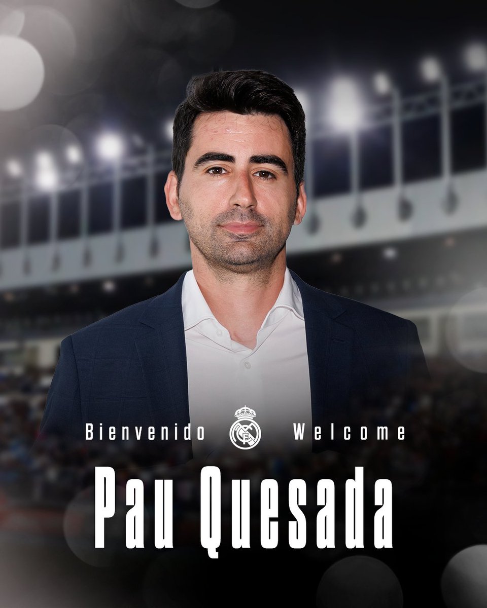 realmadridfem's tweet photo. 👔 #WelcomePauQuesada 👔 https://t.co/1dSc9mzhlh