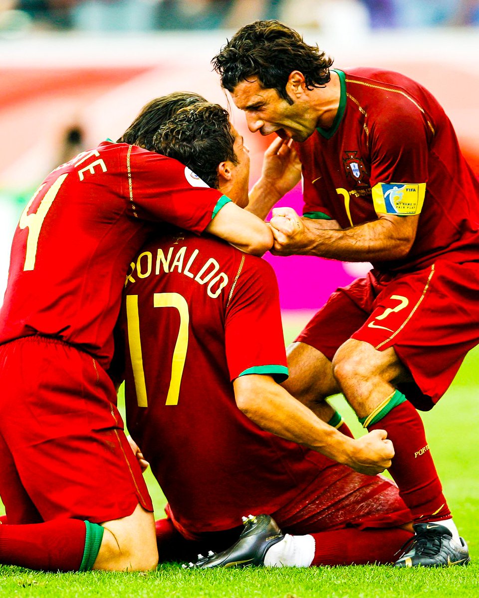 brfootball's tweet image. 19 years ago, a 21-year-old Cristiano Ronaldo scored his first World Cup goal against Iran. 

The start of 𝐦𝐚𝐧𝐲 highlights on the biggest of stages 🌟