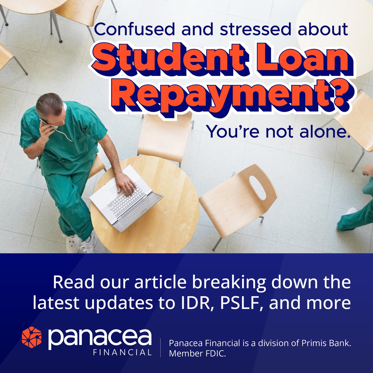 Pan_Financial's tweet image. According to our 2025 Residents and Fellows Survey, student loan debt has become a major source of stress for doctors in training. 📈
Check out our full article for a clear breakdown and stay tuned for updates as new changes emerge: hubs.la/Q03q0rvQ0
#StudentLoanUpdates
