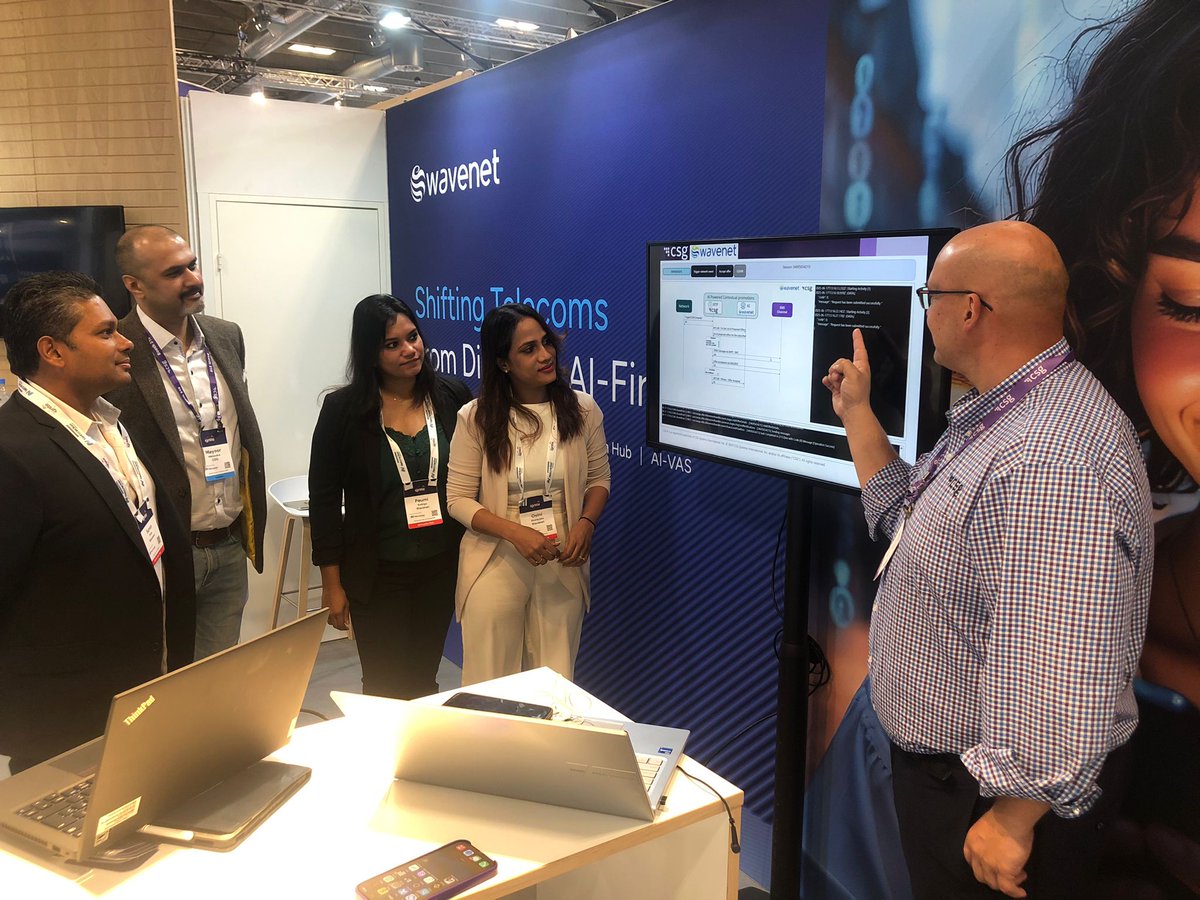 csg_i's tweet image. ⚡Live from @TM Forum @tmforumorg DTW Ignite 2025 in Copenhagen⚡ We caught up with Mayoor Mahendra, where we and @WaveNET_Intl showcased how AI-powered real-time offers can drive real impact, fast.

#TelecomAI #CustomerEngagement #DTW2025 #DTWIgnite25 #AI
