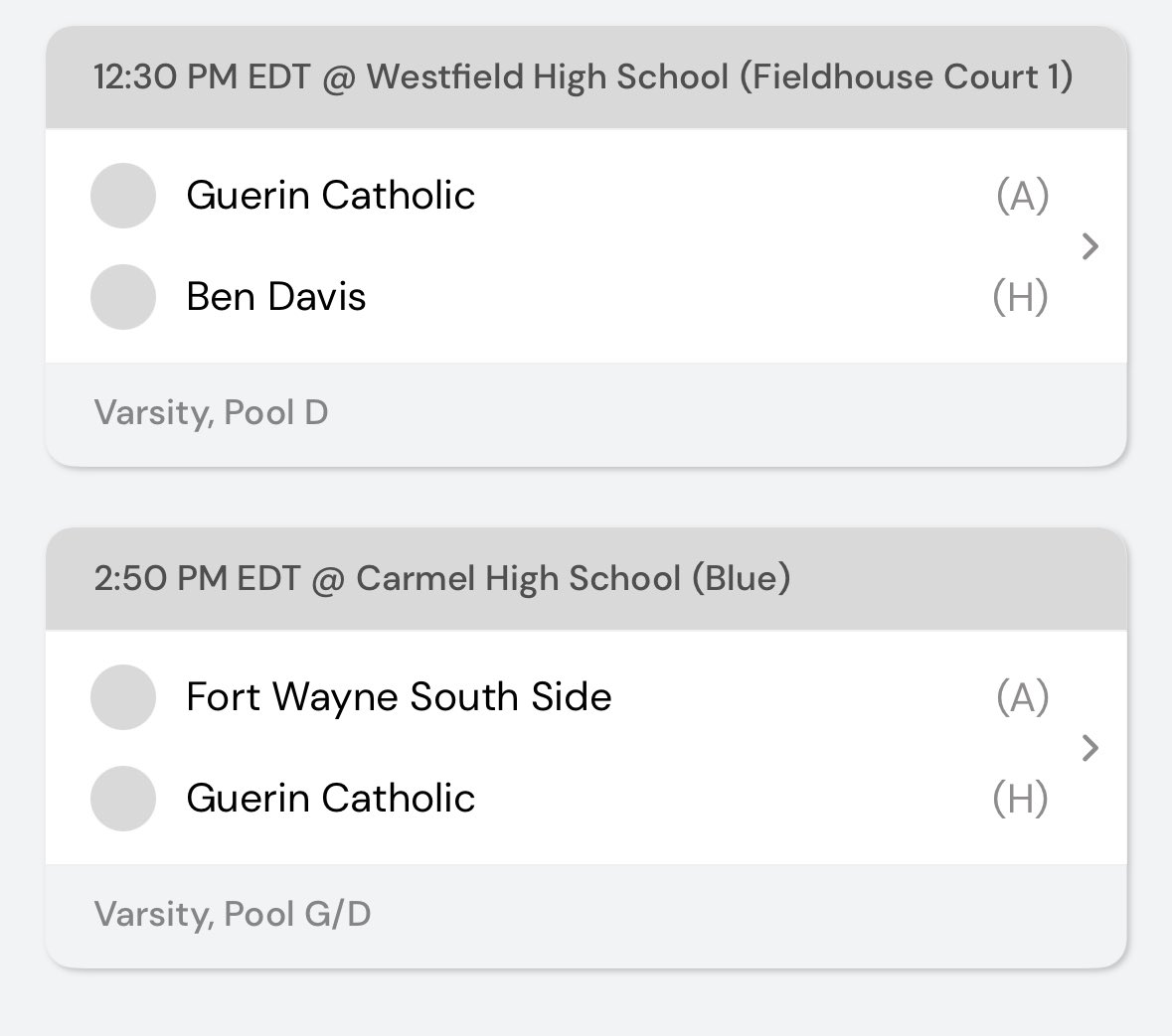 Hayden Rogers (@hayden_rogers_) on Twitter photo Here is my schedule for the Charlie Hughes Showcase this weekend. Can’t wait to compete against four really good and athletic teams on fri and sat !
<a href="/thesamgardner/">Sam Gardner</a>
<a href="/EzeObiora2/">Coach Eze Obiora 🇳🇬</a> Here is my schedule for the Charlie Hughes Showcase this weekend. Can’t wait to compete against four really good and athletic teams on fri and sat !
<a href="/thesamgardner/">Sam Gardner</a>
<a href="/EzeObiora2/">Coach Eze Obiora 🇳🇬</a>