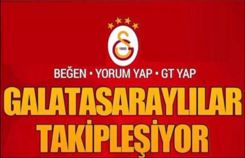 💥#SampiyonGSlilerTakiplesiyor

🟡🔴GALATASARAY 'lı hesaplar için Takipleşme listesi hazırlayacağım. Takipleşme listesinde olmak isteyenler 👇👇👇

➡️BEĞEN✔️
➡️RETWEETLE✔️
➡️BENİ TAKİBE GEÇ✔️
➡️YORUMA GT YAZ✔️
➡️GT YAZANLARI TAKİBE GEÇ✔️

Takipçi sayısı Takip ettiği kişi