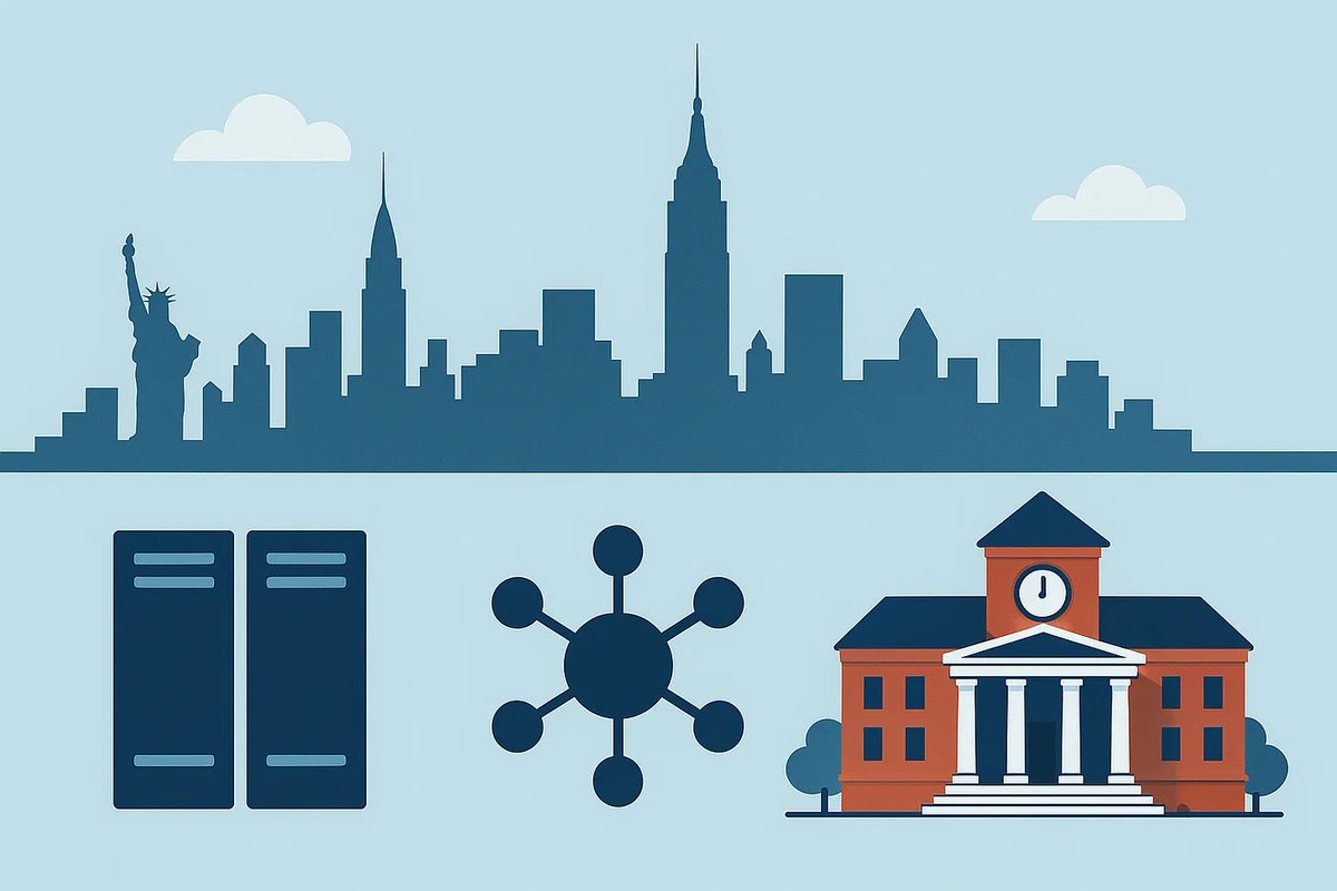 NYC has the talent. Now it needs the infrastructure. To become the true capital of AI, we must build our own models, share data, and invest in massive compute power. My thoughts on how NYC can move from AI adopter to AI inventor profelemento.substack.com/p/what-will-it…