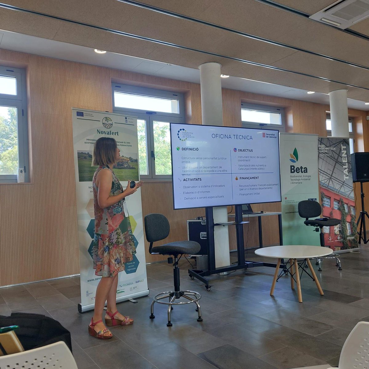 FEMAC_CAT's tweet photo. 🤝 Avui FEMAC col·labora en l’espai de debat liderat pel @BETA_TechCenter per impulsar la futura Plataforma Catalana de Nutrients.
Des del Parc AgroBioTec de Lleida, sumem per una gestió més eficient i sostenible dels recursos. 🌱
#FEMAC #Circularitat #Innovació #Agroalimentari https://t.co/Bpjl4KKtgK
