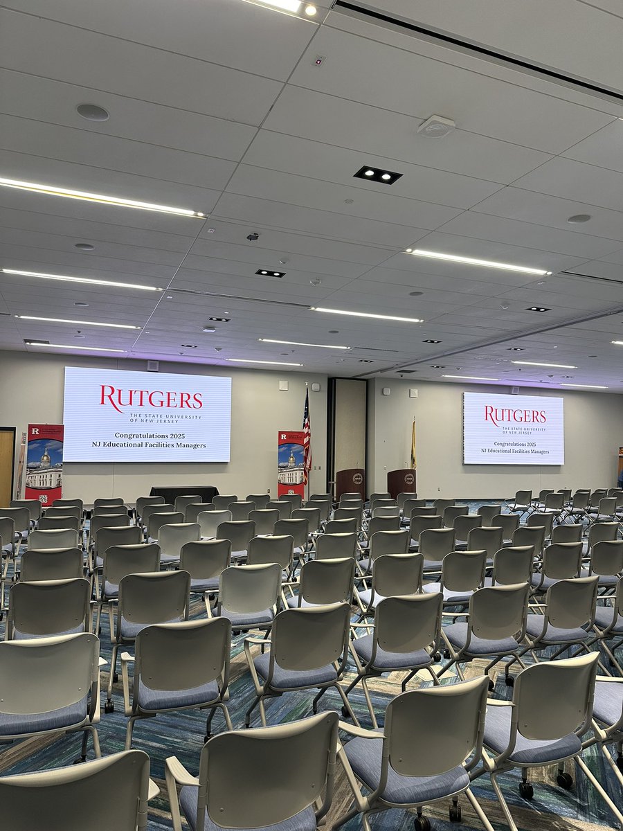 escnjevents's tweet photo. 🎓 Big congratulations to the Class of 2025! We’re honored to have hosted the Rutgers Buildings &amp; Grounds Program graduation at our conference center. Wishing all the grads success in their next chapter! ❤️🖤 
🌐Visit our website at https://t.co/Vw9JE8w9qD

#njeventspace https://t.co/gs2BjnaNFM