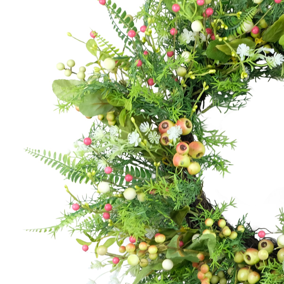 26" Artificial Fern &amp; Berry Spring Wreath
.
🤟How to Buy?
👉🏻 Shop : walmart.com/ip/26-Artifici…
👉🏻 Assured Quality! ✔
.
📦Address: 3614 Kennedy Road,
South Plainfield, New Jersey
07080
.
#Wreath #Artificialwreath #Floralwreath #springwreath #doorwreath #puleointernational