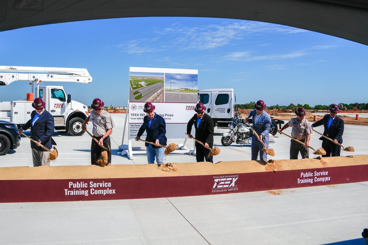 A new $25.3 million, 86-acre Public Service Training Complex (PSTC) is opening next year at Texas A&amp;M-RELLIS! It will support training for public safety and front-line professionals who protect lives, infrastructure, and communities in Texas.  bit.ly/4e5YbvZ
#TEEX #CTPA