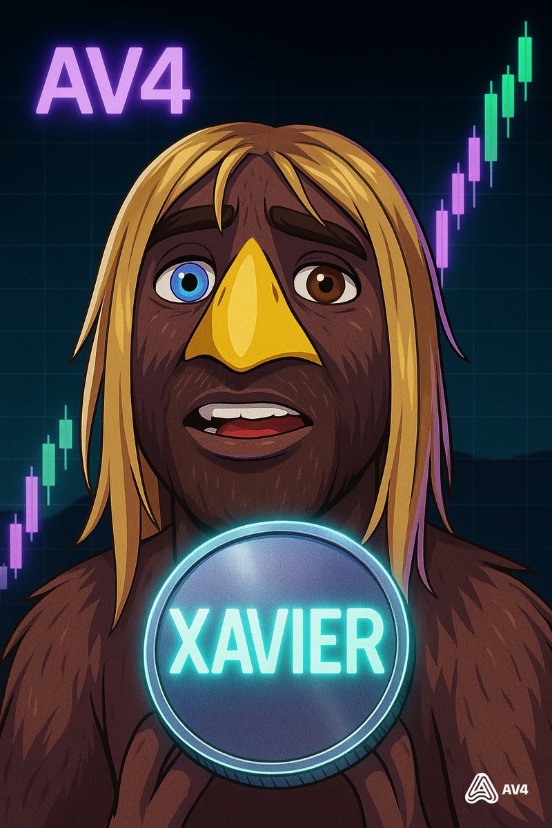 AV4dex's tweet photo. one eye on the past, one on the chart

$XAVIER isn’t just a meme, it’s what everyone’s watching

catch the action where solana trades flow best: AV4 DEX 🌀 

#AV4 #XAVIER #Solana https://t.co/ZnkIhUA8Da