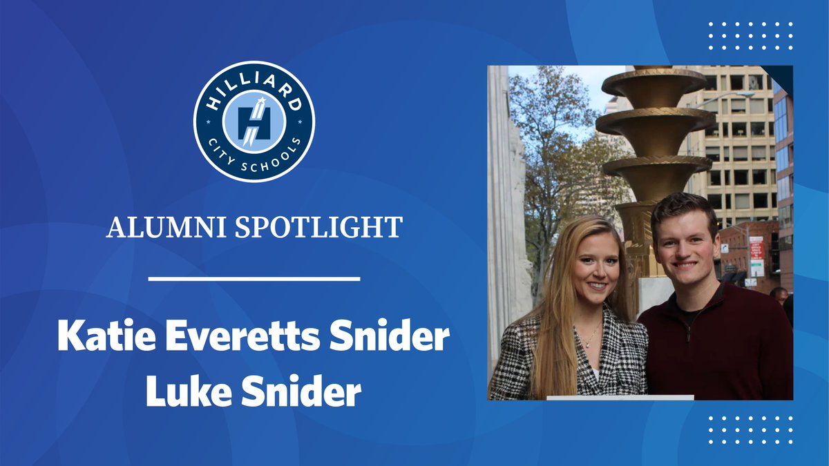Meet 2019 Darby grads Katie Everetts Snider &amp; Luke Snider — a newly sworn-in attorney and a rising engineer at Honda. Both credit Hilliard City Schools with giving them the jump-start they needed to succeed.

Click below to read their full stories.
hilliardschools.org/alumni-spotlig…