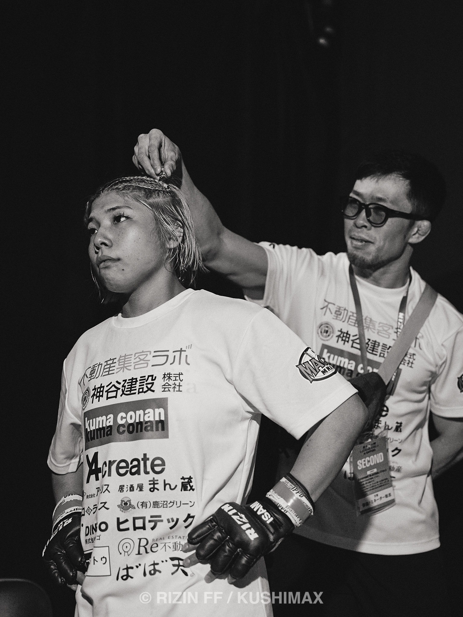 ⭕️実使用⭕️ RIZIN.36  カイル・アグウォン ⭕️直筆サイン入り⭕️ 6925a3e3dc52d250a177e0fe9a509d