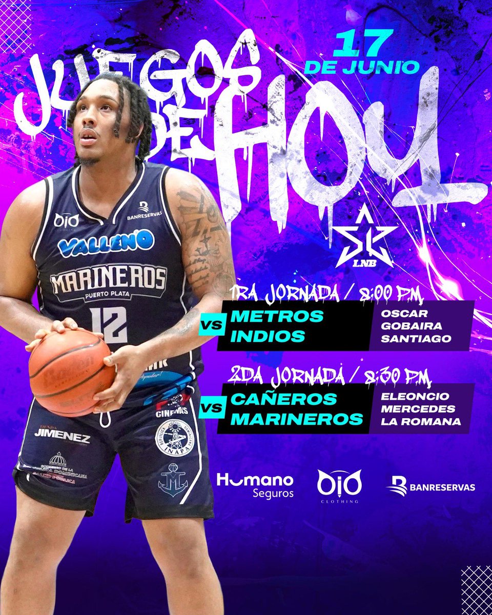 En la jornada de hoy lo que viene es candela pura 🔥🚒 

#LNB #LaSuperLiga