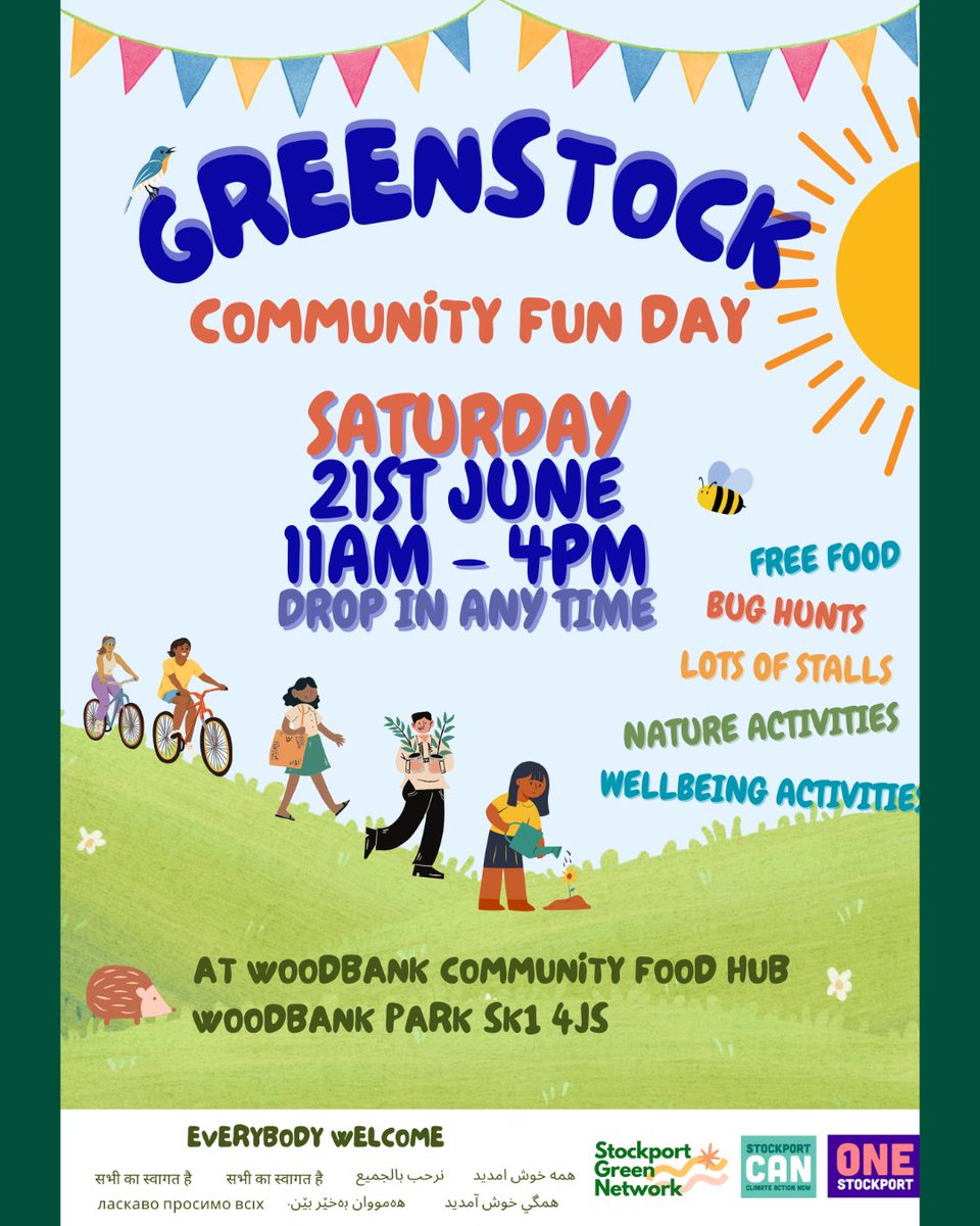 We're attending Greenstock festival in Stockport on Saturday! Come along to discuss making your home cheaper, greener and more comfortable 💚
