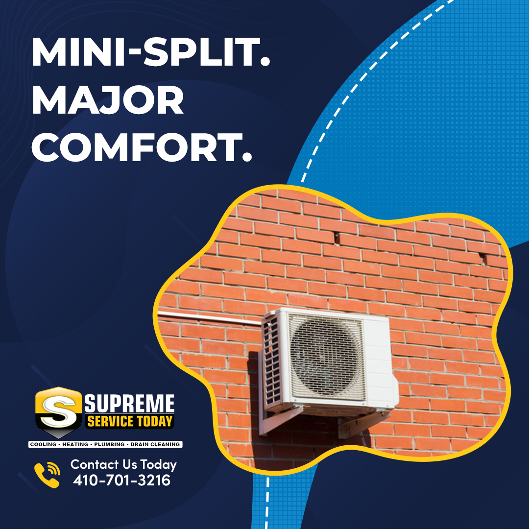 SupremeSToday's tweet photo. No ductwork? No problem. Mini-splits bring the cool wherever you need it.
📞 410-701-3216

https://t.co/DmkldW1dC3

#MiniSplitLife #CustomComfort #SupremeServiceToday https://t.co/WuAobshJdP