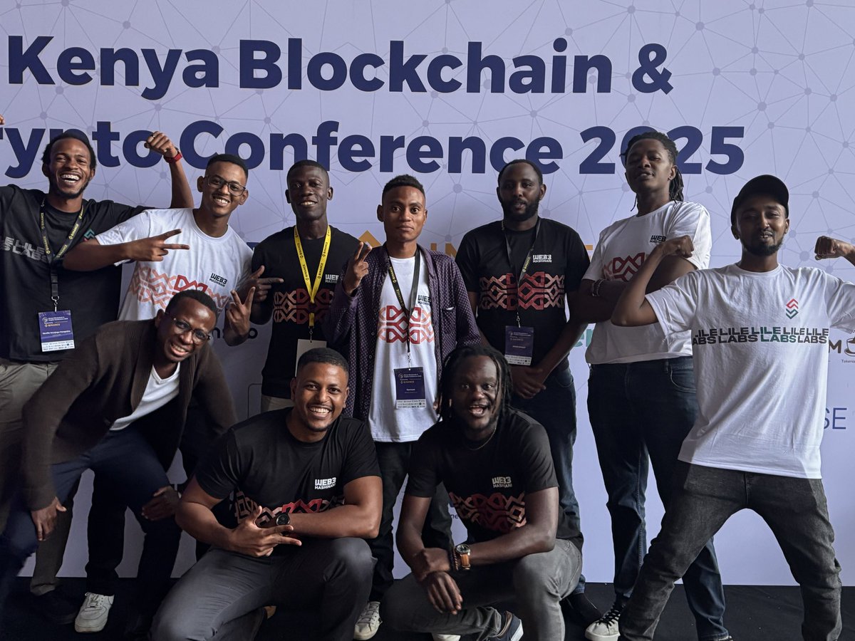 web3mashinani's tweet photo. The Web3 Mashinani squad represented at @KBCC_01 2025🙌🏾

We’re looking forward to bringing in more new faces into the web3 space in the coming months, right from the grassroots
#twendeMaahinani https://t.co/WxSJeffk0M