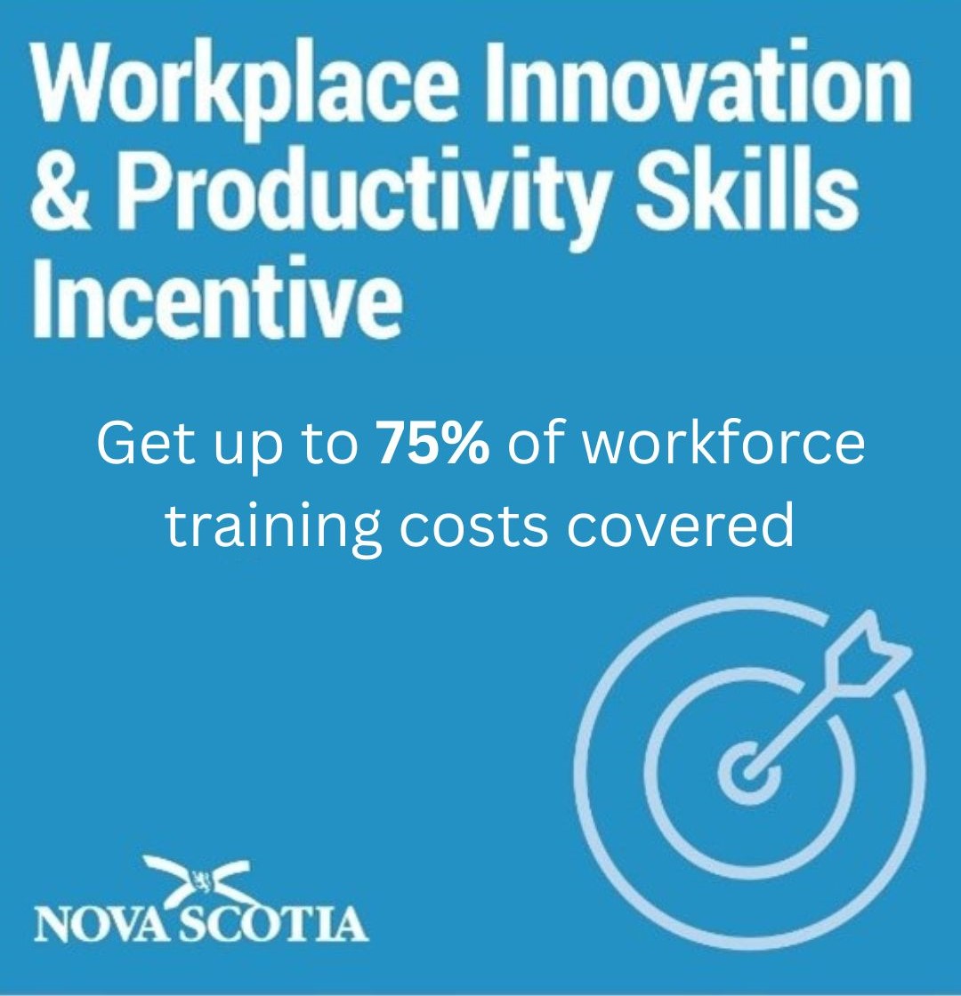 Need help enhancing your business’s productivity, skills, or workforce diversity? 🤔

WIPSI can support up to 75% funding for training in innovative skills, sector-specific needs, and Equity, Diversity, Inclusion, and Accessibility (EDIA).

➡️novascotia.ca/programs/workp…