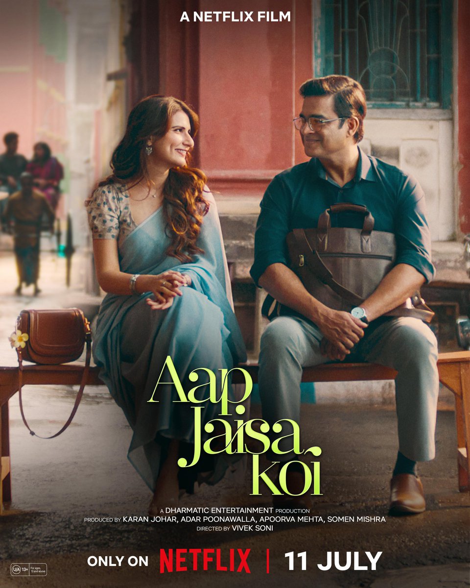Webseries Lovers 2.0 (@webseries0) on Twitter photo πΊ Update:
#AapJaisaKoi - Streaming From #July11 on #Netflix
In #Tamil, #Hindi, #Telugu
Follow: <a href="/Webseries0/">Webseries Lovers 2.0</a> πΊ Update:
#AapJaisaKoi - Streaming From #July11 on #Netflix
In #Tamil, #Hindi, #Telugu
Follow: <a href="/Webseries0/">Webseries Lovers 2.0</a>
