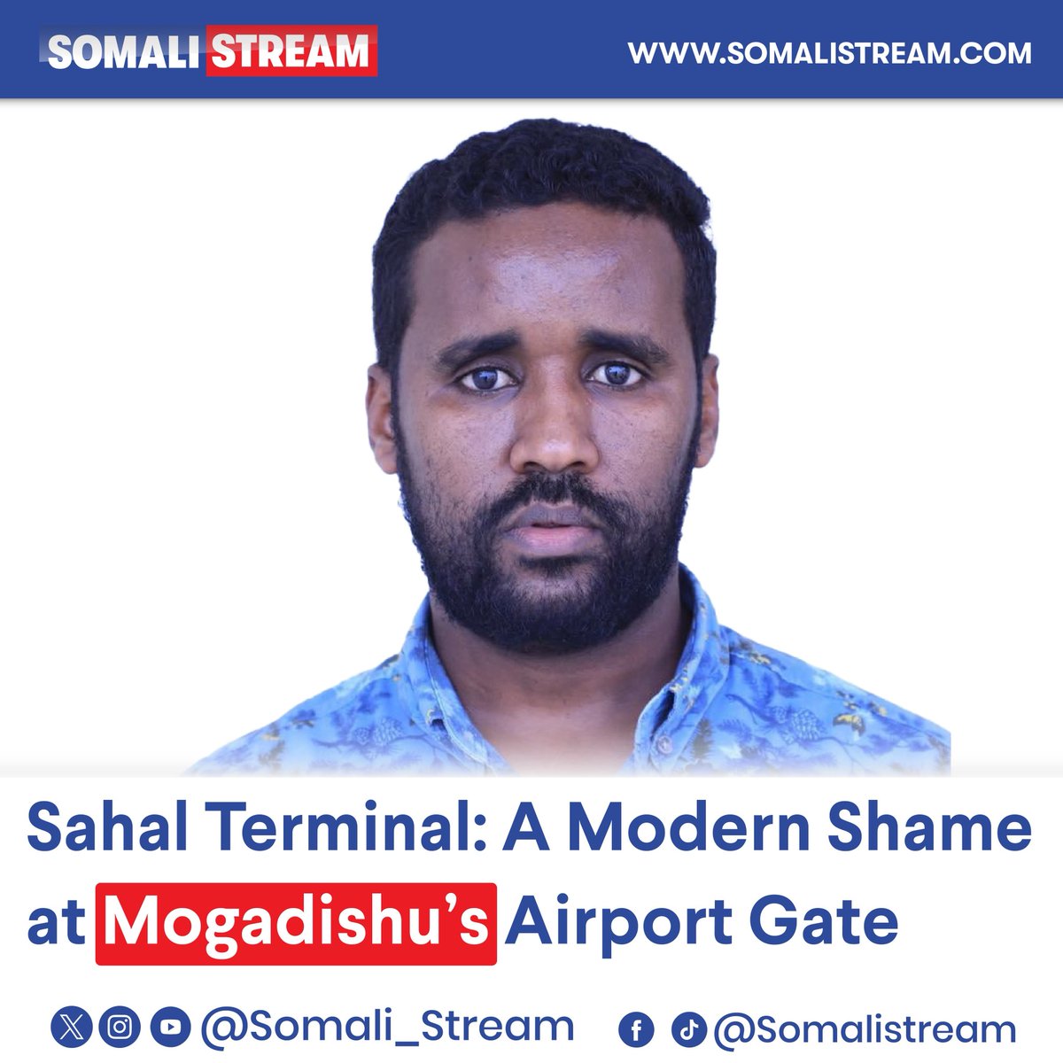 Somali_Stream's tweet photo. 𝐒𝐚𝐡𝐚𝐥 𝐓𝐞𝐫𝐦𝐢𝐧𝐚𝐥: 𝐀 𝐌𝐨𝐝𝐞𝐫𝐧 𝐃𝐢𝐬𝐠𝐫𝐚𝐜𝐞 𝐚𝐭 𝐌𝐨𝐠𝐚𝐝𝐢𝐬𝐡𝐮’𝐬 𝐀𝐢𝐫𝐩𝐨𝐫𝐭 𝐆𝐚𝐭𝐞.

https://t.co/DVgKNIBl5Z https://t.co/4nCHnOCfNX