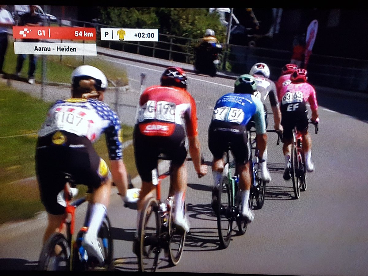 A por el final de la tercera etapa #Dauphiné . Vamos campeones 💪🏾🚴🏿‍♂️🚴🏿‍♂️🚴🏿‍♂️🚴🏿‍♂️🚴🏿‍♂️❤