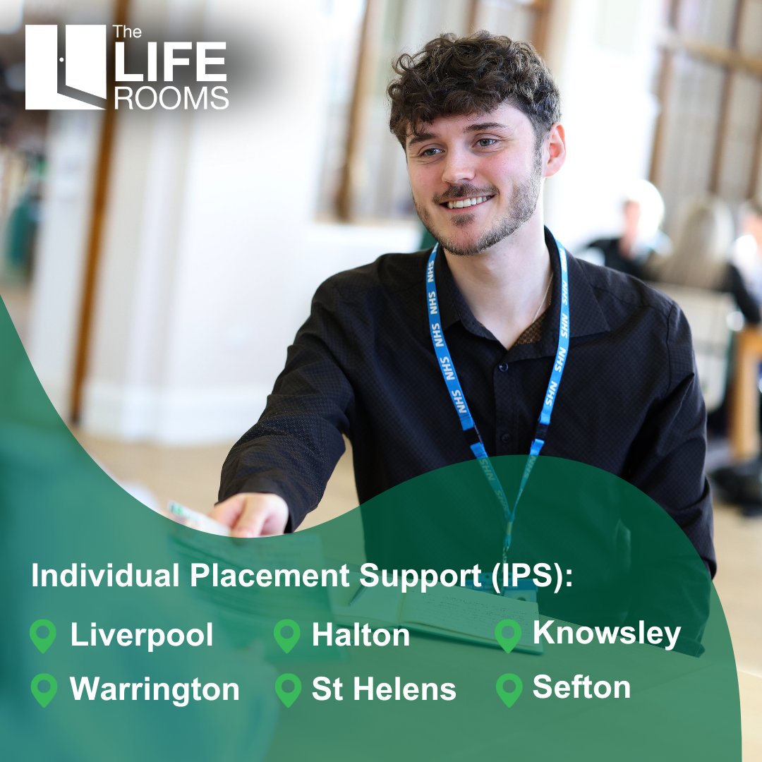 Did you know you can now access our IPS employment service in Liverpool, Warrington, Halton, St Helens, Knowsley, and Sefton? 💚

Visit our website to find out more or self-refer: liferooms.org/support/IPS

#EmpDay #EmpDay25