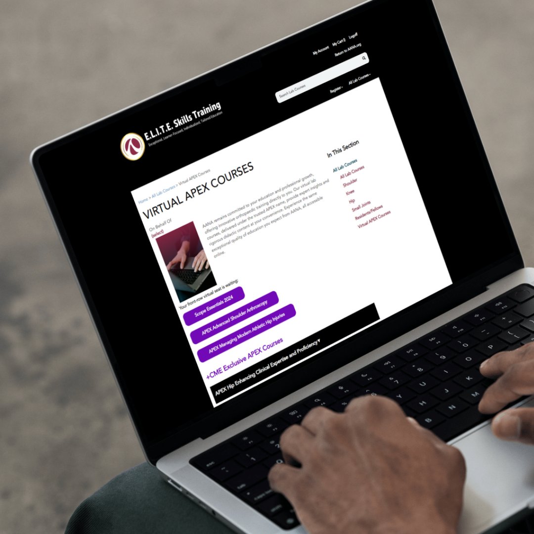 Our online APEX virtual courses allow access to expert-led sessions, case studies and more so you can continue your education at your convenience. See all online APEX courses: aana.org/apex