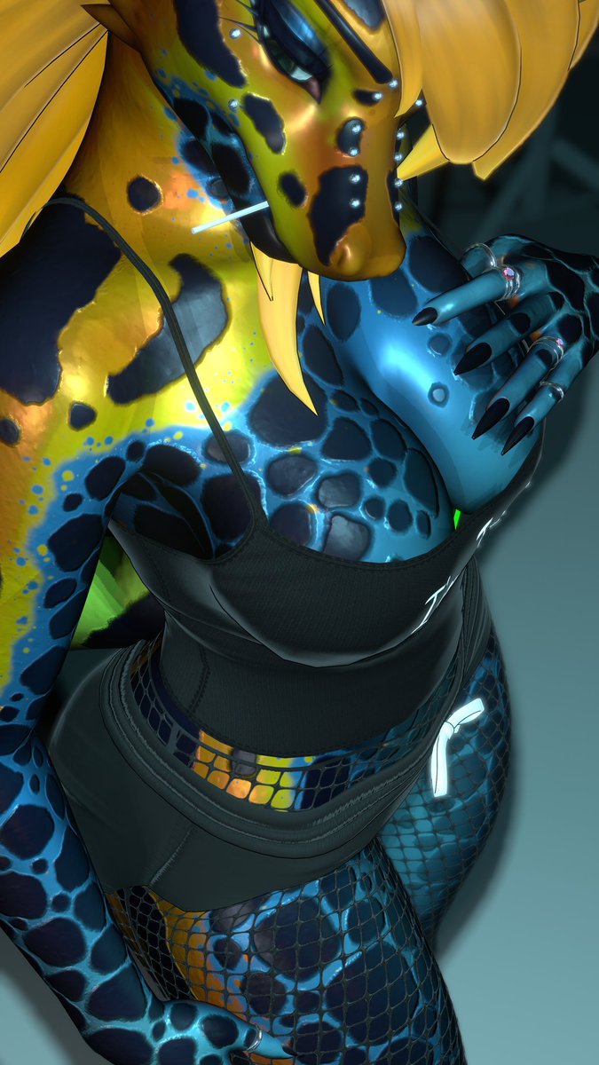 This body just feels so good to the touch.
It's sure to leave you tingling afterwards~