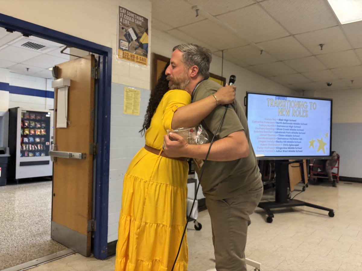 GMSVikings's tweet photo. Had a blast at yesterday’s GMS staff end-of-year celebration! 🎉 Got to thank our amazing team, give out some well-earned shoutouts, and just CELEBRATE. 🥳 It’s the last day… WE DID IT, Vikings! 💙💛 #VikingVillage #GMSStrong #WeMadeIt https://t.co/oqXue25bDq