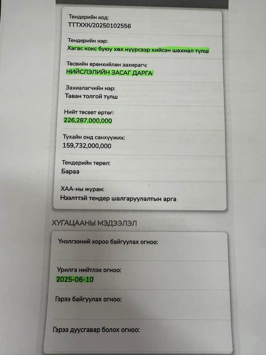 Нүүрсээ хямд зарчихаад үнэтэй авах юм уу