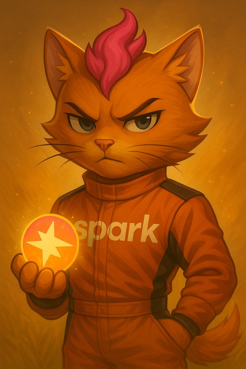 Great token launch <a href="/sparkdotfi/">Spark</a> 

Focused, hydrated, staked, loyal. 

It matters now!