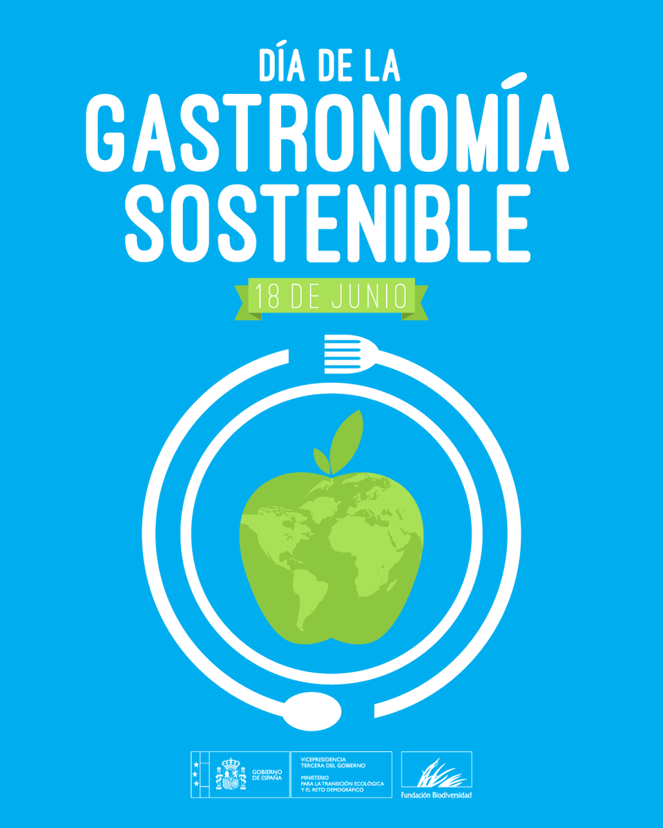 🍽️ Hoy es el #DíaDeLaGastronomíaSostenible 🌱, una fecha para recordar que lo que comemos impacta en el planeta 🌎

El sistema alimentario mundial genera cerca del 30% de las emisiones de gases de efecto invernadero.

👍 Apostar por productos locales y de temporada importa.