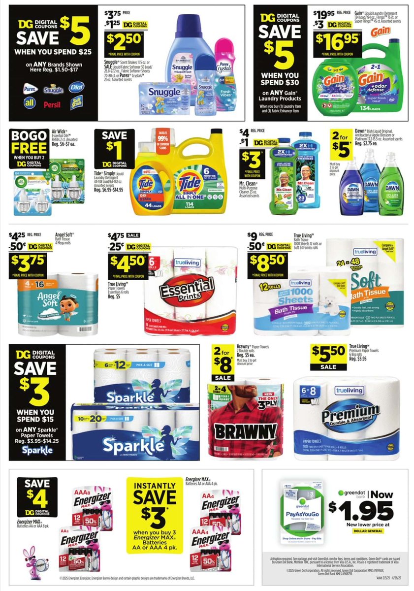 IAmBlackFriday1's tweet photo. Dollar General Weekly Ad Preview (6/15/25 – 6/21/25). 

Visit: iAmBlackFriday .com for Latest Deals. 

#iamblackfriday #blackfriday #couponing #coupon #deals #savemoney #dollargeneral #weeklyad #blackfriday2025 https://t.co/8Ca5s78A0t