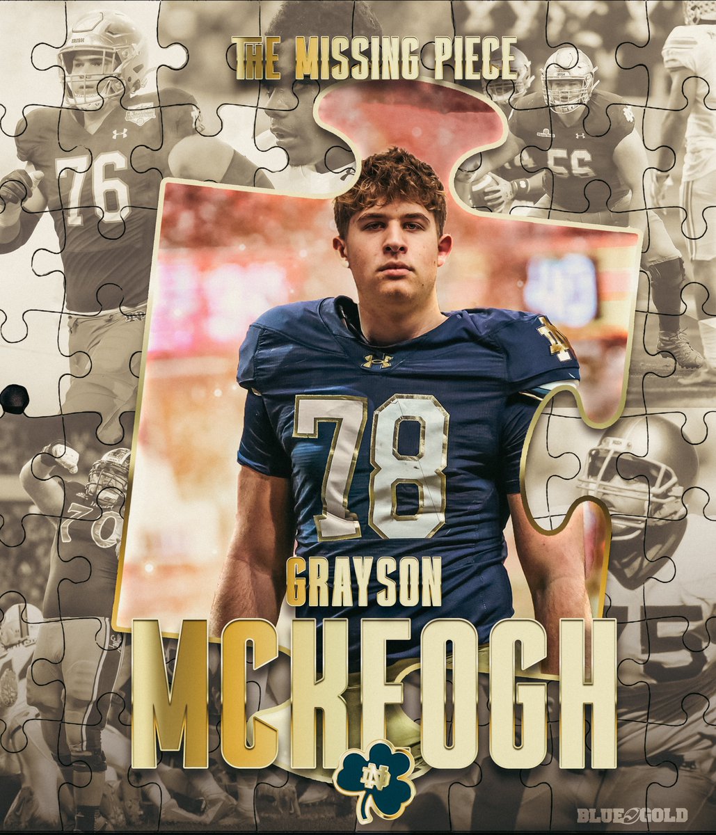 Mike Singer (@miketsinger) on Twitter photo Notre Dame has four offensive line commits but badly wants to add Wyndmoor (Pa.) La Salle College OT Grayson McKeogh ☘️
He officially visited over the weekend, and the Irish are battling Penn State and Texas for him ‼️
👨🎨: <a href="/dchirch/">Derek Chirch</a>
on3.com/teams/notre-da… Notre Dame has four offensive line commits but badly wants to add Wyndmoor (Pa.) La Salle College OT Grayson McKeogh ☘️
He officially visited over the weekend, and the Irish are battling Penn State and Texas for him ‼️
👨🎨: <a href="/dchirch/">Derek Chirch</a>
on3.com/teams/notre-da…