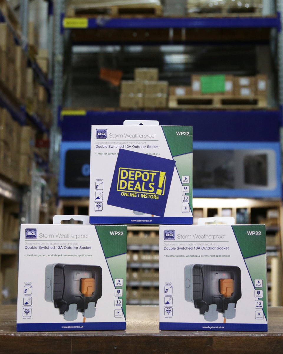 Swipe to save - our June Depot Deals are here!🛠️
Handpicked essentials to power up your next project:

#BGNexus Weatherproof Socket £8.31+VAT 
#DuluxTrade Diamond Matt White £40.99+VAT
#Barrettine Cleaner £6.99+VAT 
#ProDec Blue Tarpaulin from £12.49+VAT 

builderdepot.co.uk/offers