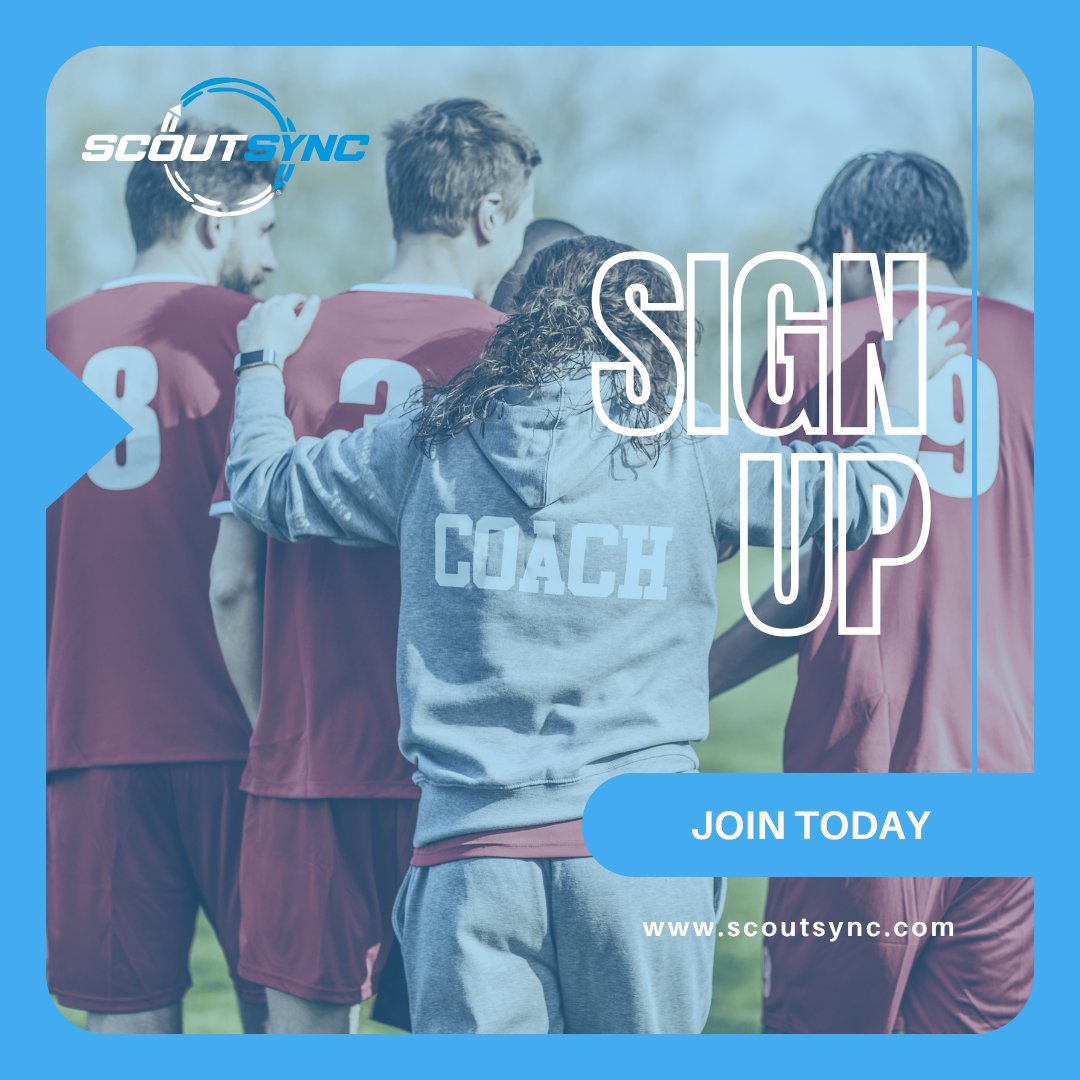 Next-Gen scouting, recruitment, and management!

Website: scoutsync.com 
Athlete: forms.gle/HKT18ahmNa9rAN…
Coach: forms.gle/o5ubqhT5DsQGqd…