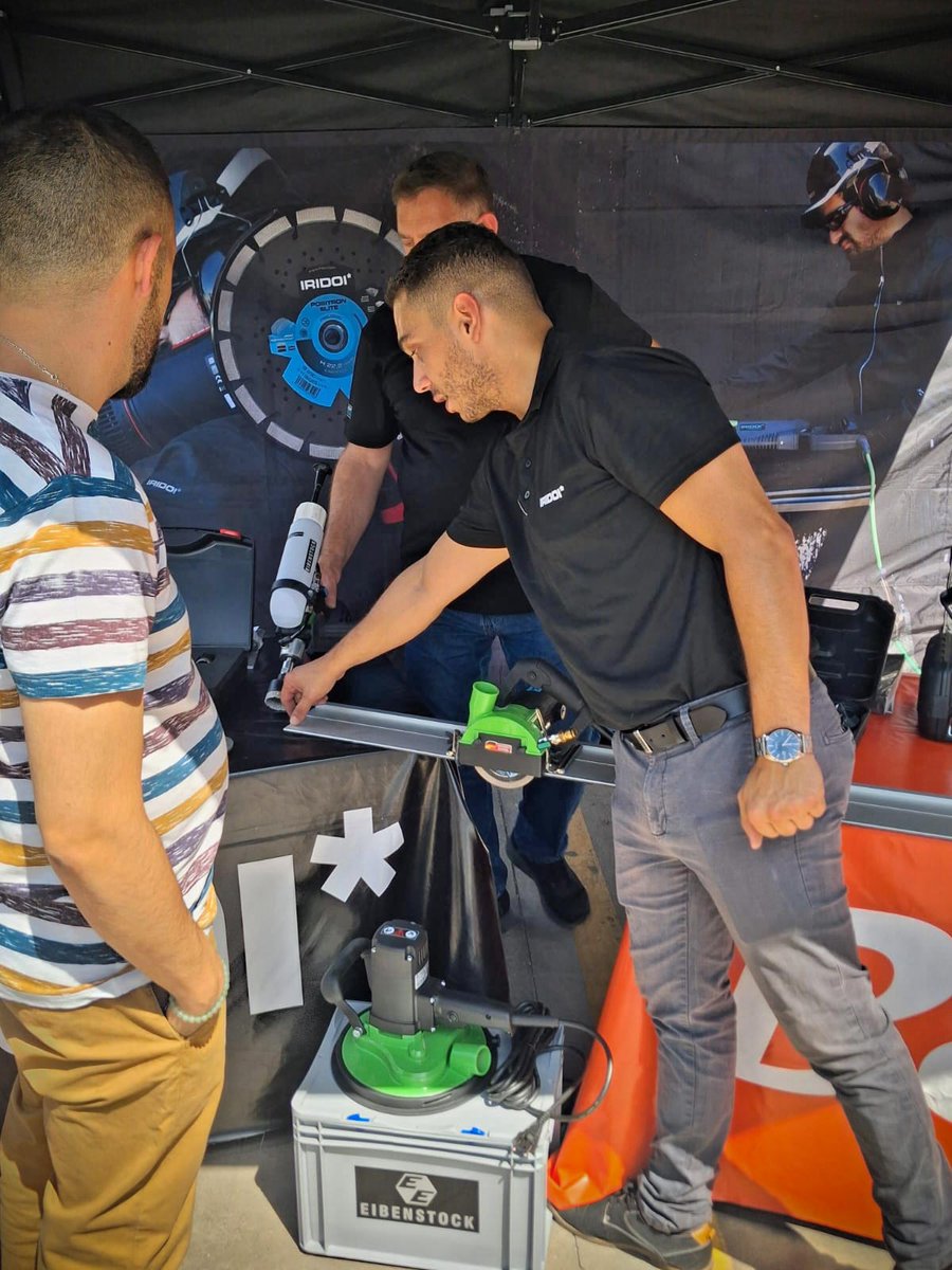IridoiTools's tweet photo. Hoy ha tenido lugar una nueva Jornada de Demostración IRIDOI* en Segura e Hijos, empresa de referencia en San Sebastián de los Reyes de Madrid en materiales de la construcción. Gracias a nuestros anfitriones por su prolongada confianza en Herramientas IRIDOI*.
#iridoi #benton https://t.co/Dfswj5VbGw