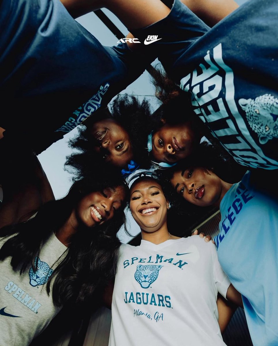 SpelmanCollege's tweet photo. Happy #NationalMascotDay! 💙🐾 Today we’re celebrating our fierce and fearless Jaguar — a symbol of strength, pride, and Spelman spirit. #TheJagsAreBack https://t.co/mHjG2O9f4e