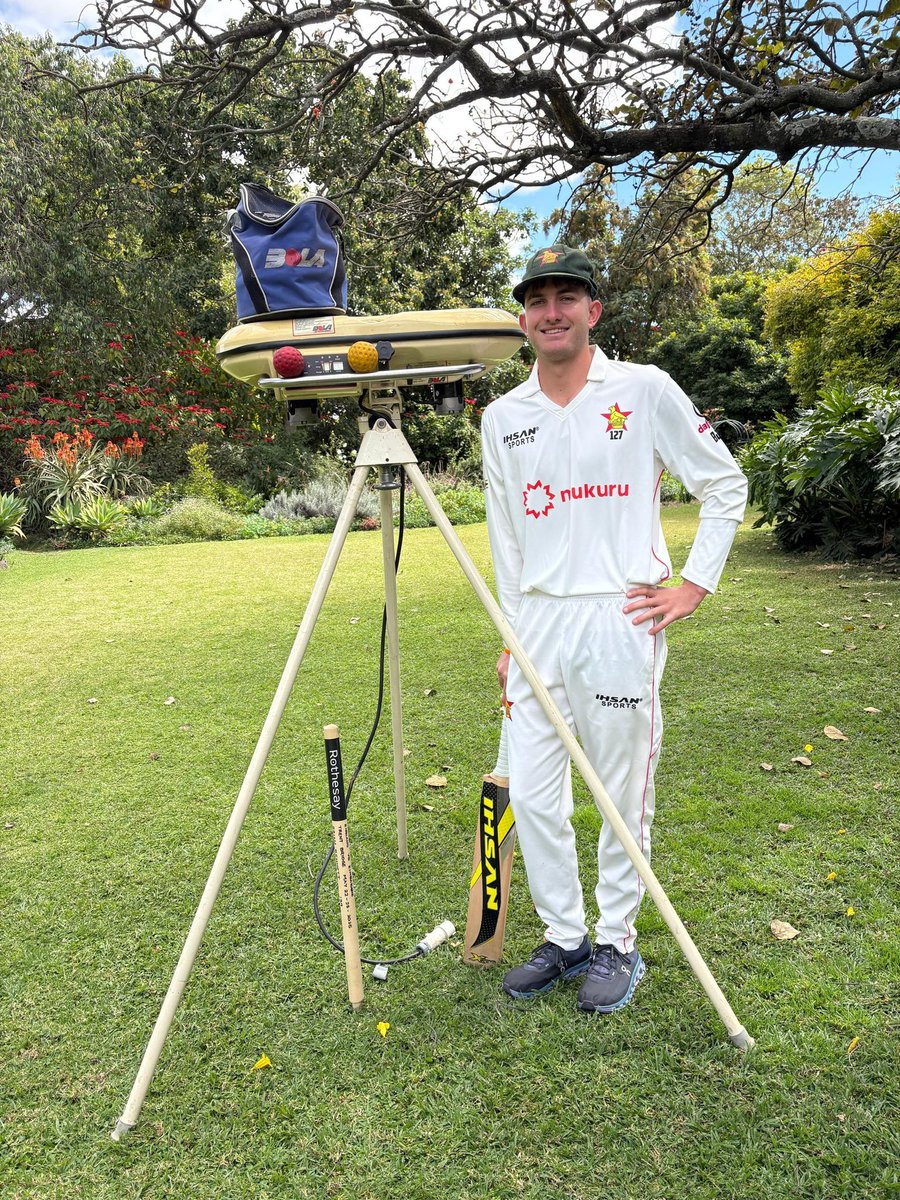 BOLABallMachines (@bolaballmachine) on Twitter photo Hard work does pay off… Talented <a href="/ZimCricketv/">Zimbabwe Cricket</a> batsman Brian Bennett has been a big machine user since the age of 6 so a test hundred against England shows how far he has come! The future looks bright! #Zimbabwe #Test #Cricket #BOLA Hard work does pay off… Talented <a href="/ZimCricketv/">Zimbabwe Cricket</a> batsman Brian Bennett has been a big machine user since the age of 6 so a test hundred against England shows how far he has come! The future looks bright! #Zimbabwe #Test #Cricket #BOLA