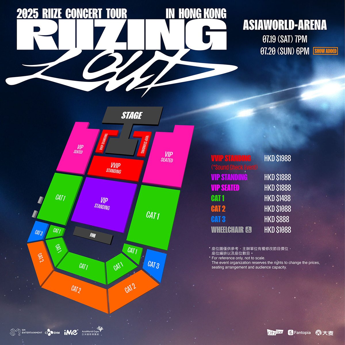 2025 RIIZE CONCERT TOUR [RIIZING LOUD] IN HONG KONG 🇭🇰 ライズ