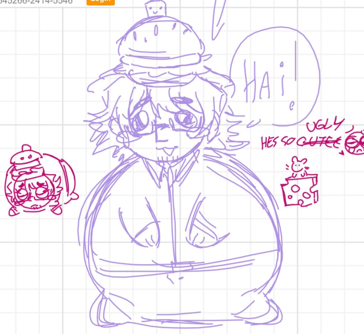 mochakofe's tweet image. stupid ugly rat creature ouhhguhgh 
[WHITEBOARD COLLAB W MY GOAT @GlistenHater ]
#Forsaken #forsakenart #007n7